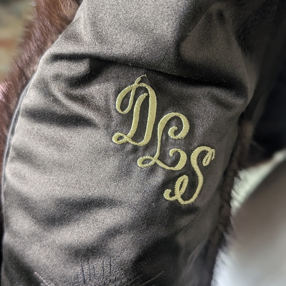 *SOLD* Vintage The Halle Bros. Co. Mink Fur Stole Wrap Boho Wedding - Picture 8 of 12